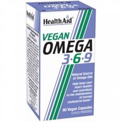 HEALTH AID Vegan Omega 3-6-9 60 Κάψουλες